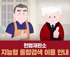 헌법재판소 지능형 통합검색 이용 안내